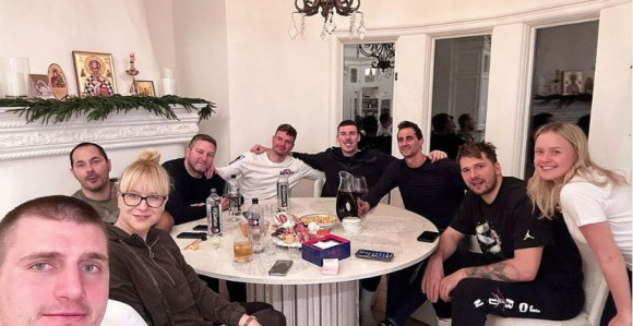 Jokić i Dončić zajedno slavili Svetog Nikolu