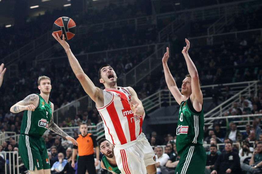 Zvezda potpuno nemoćna u Atini i ponovo poražena