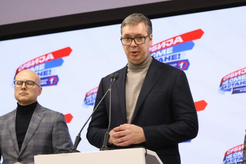 Ubjedljiva pobjeda liste "Srbija ne smije da stane"