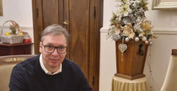 Predsjednik Vučić čestitao građanima Novu godinu