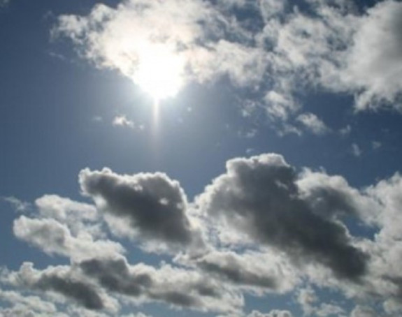 Danas umjereno oblačno vrijeme uz sunčane periode