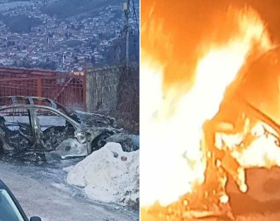 Sarajevo: Zapaljen automobil, a evo u čijem je vlasništvu