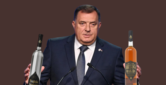 Vlada traži Dodikovu rakiju za svoje restorane