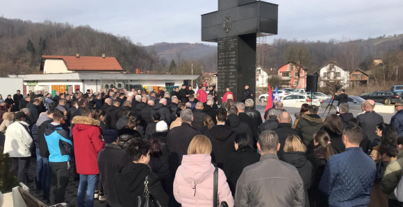 Kravica: Služen parastos ubijenim Srbima na Božić