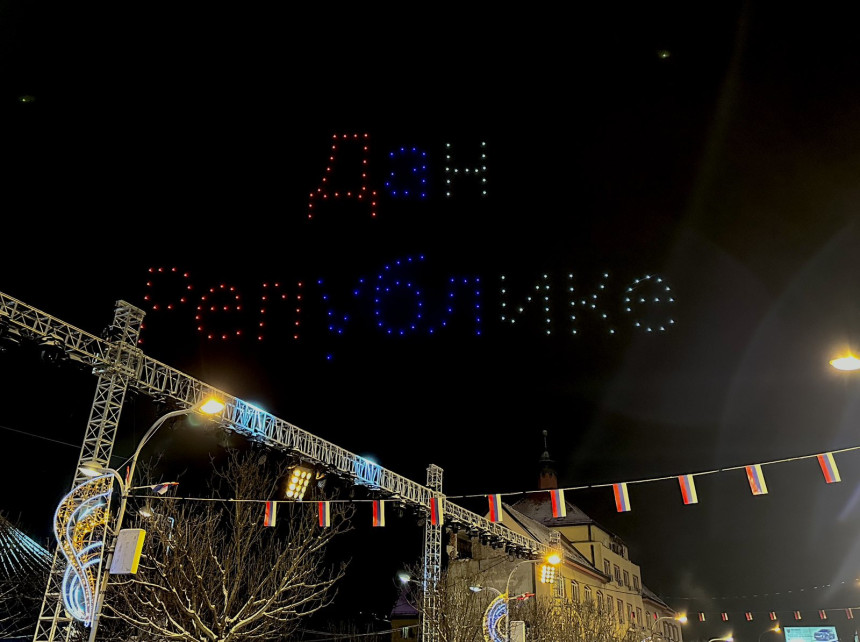 Banjaluka: Spektakl na nebu povodom Dana Republike