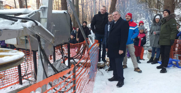 Višković svečano otvorio sankalište od 100.000 KM