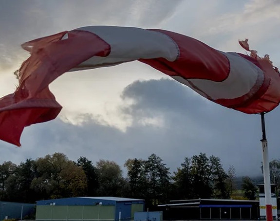 Издато упозорење за дијелове БиХ због јаког вјетра