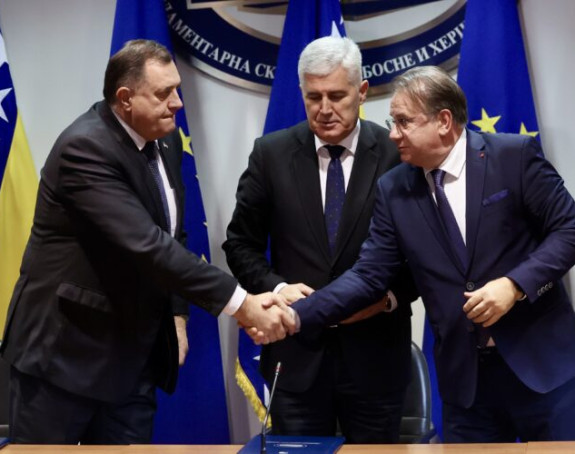 Lideri Trojke i HDZ-a kod Dodika na privatnom imanju