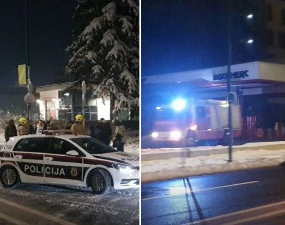 Drama u Sarajevu: Curi plin iz benzinske pumpe
