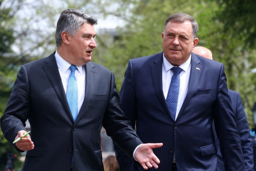 Подршка Додику и партнерима од Милановића