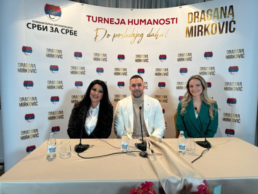 Dragana Mirković sav novac od turneje daje u humanitarne svrhe!
