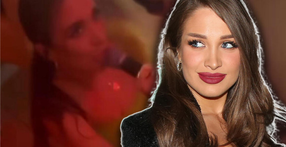 Dačićeva snajka pala usred nastupa u kafani! (VIDEO)