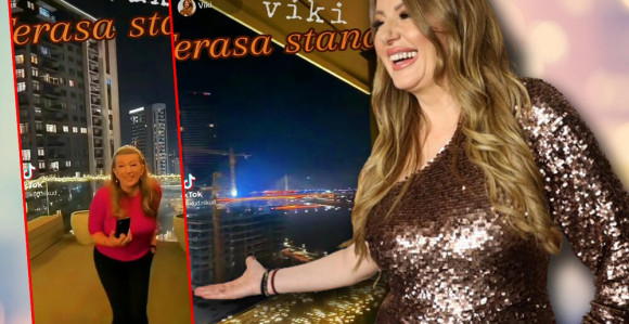 Viki Miljković ima terasu veličine stana!