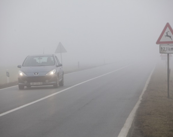 Magla smanjuje vidljivost na više putnih pravaca