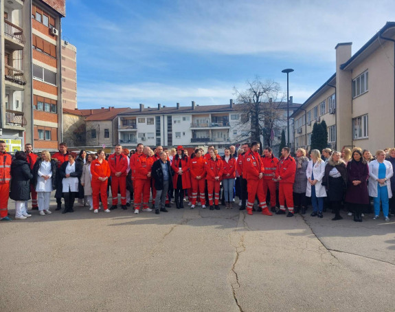 Prijedor: Zbog napada na kolegu, održan protest medicinara