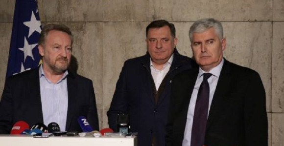 O`Brajan prozvao Dodika, Izetbegovića i Čovića zbog opstrukcije