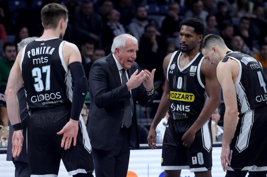 Poraz košarkaša Partizana – Split utišao Arenu