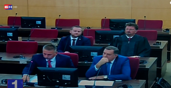 Snimak iz Suda BiH sa ročišta Dodiku (VIDEO)