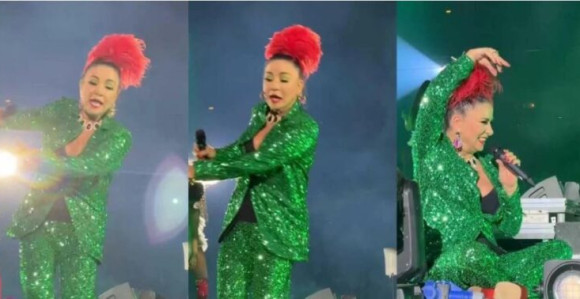 Versaće je kriv: Pjevačica pala pred punom Arenom