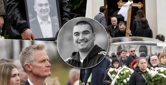 Sahranjen Dejan Milojević, Stiv Ker došao da oda počast