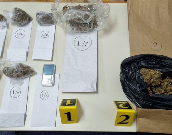 Bijeljina: Pronađen kilogram droge, uhapšen muškarac