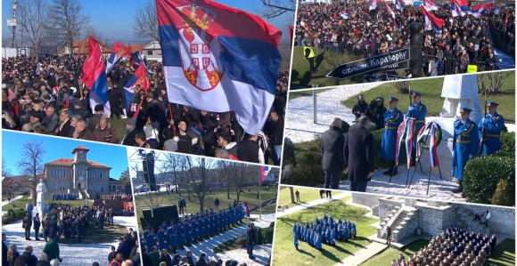 Одржана централна церемонија за Дан државности Србије