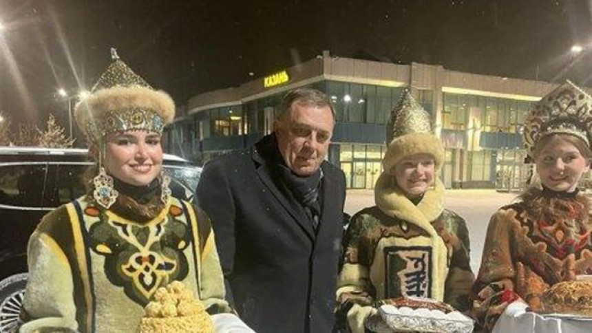 Додик у Казању чека да се састане са Путином