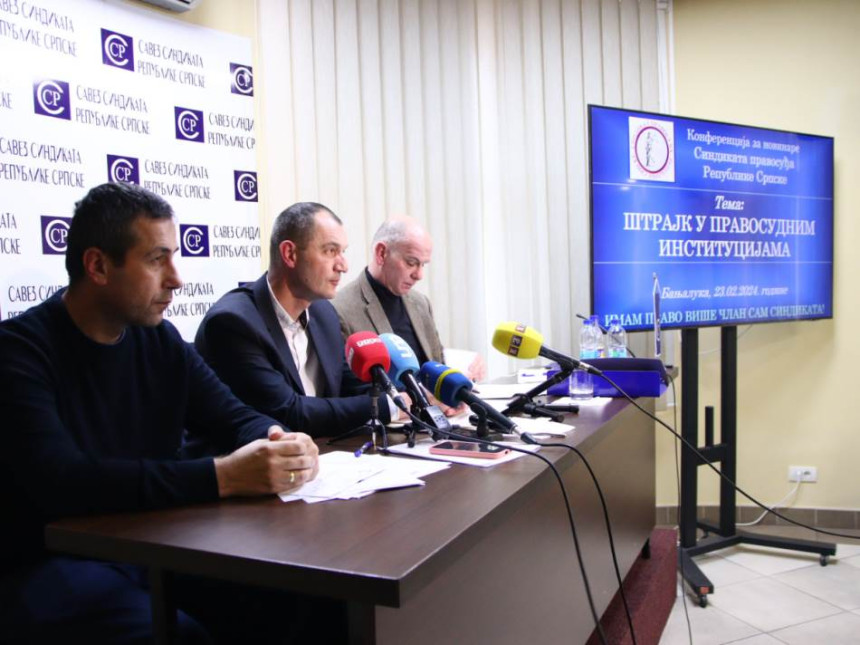 Pravosuđe ide u generalni štrajk 28. februara
