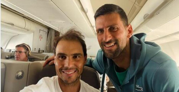 Ђоковић објавио слику са Надалом, путују у Америку