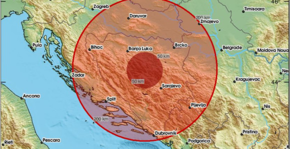 Zatreslo se tlo: Zemljotres kod Banjaluke