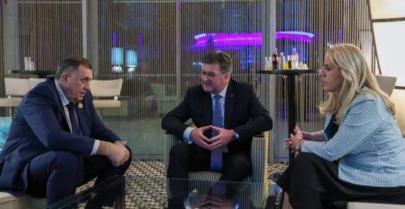 Dodik sa Lajčakom: Mi smo za evropski put BiH