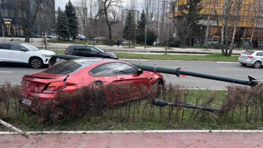 Slupao skupocjeni BMW u Sarajevu (VIDEO)