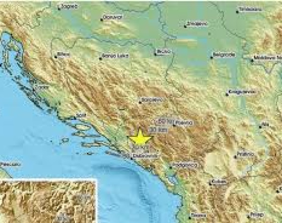 Treslo se tlo u BiH: Hercegovinu noćas pogodio zemljotres