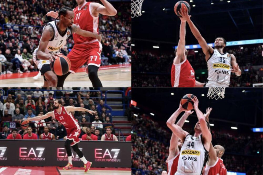 Partizan poražen u Milanu poslije velike drame