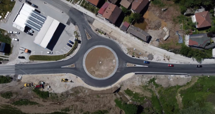 Kružni tok na ulazu u Doboj moraće na "popravni"