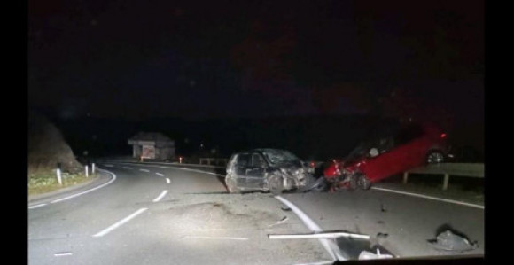 Стравичан удес три возила на путу Подгорица-Цетиње