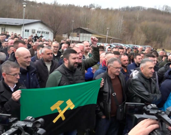 Štrajk rudara u Ugljeviku, uprava im prijeti otkazima