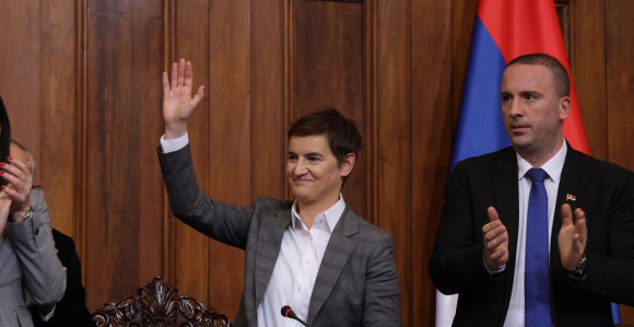 Ana Brnabić nova predsjednica Skupštine Srbije