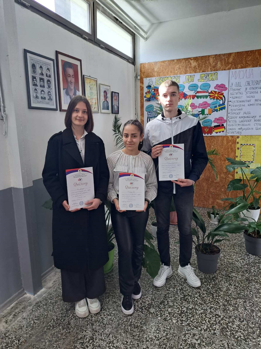 Trebinjski gimnazijalci najbolji, Lani Mišović prva nagrada