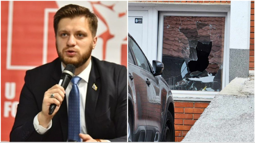 Бачена бомба на кућу начелника Стари Град