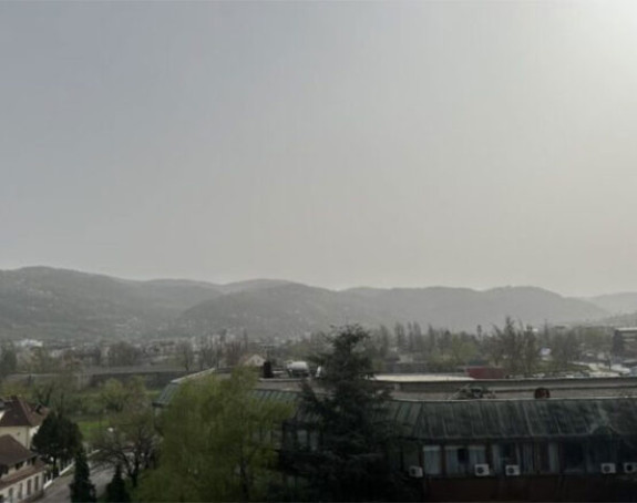 Saharski pijesak zamutio nebo iznad Banjaluke