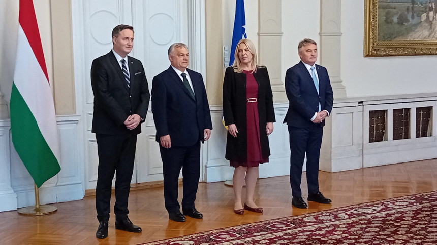 Sastanak Viktora Orbana i članova Predsjedništva BiH