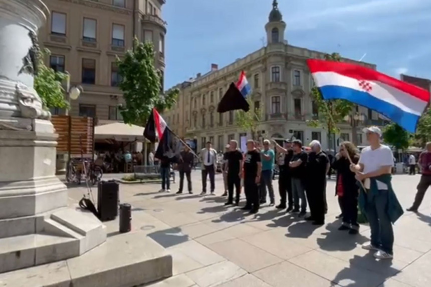 Incident ispred pravoslavne crkve u Zagrebu