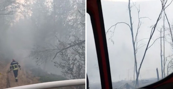 Veliki požar kod Kotor Varoša, vjetar otežava gašenje