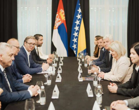 Sastanak Vučića i Čovića, evo o čemu su razgovarali