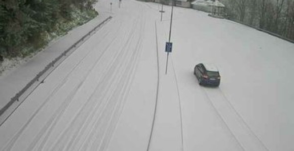 Снијег у Хрватској и Словенији, издато упозорење