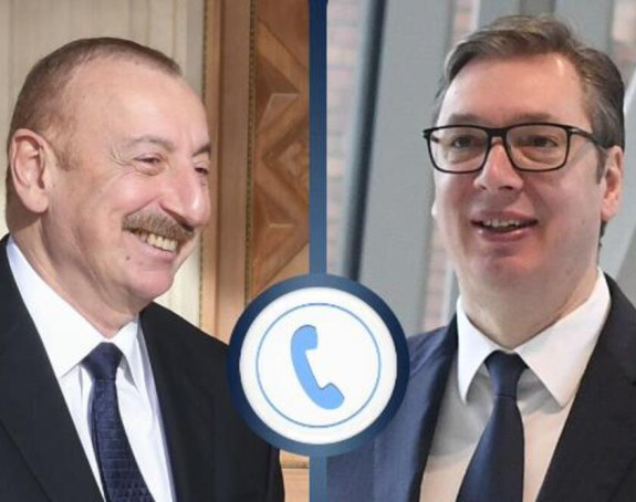 Vučić obavijestio Alijeva o brojnim pritiscima na Srbiju