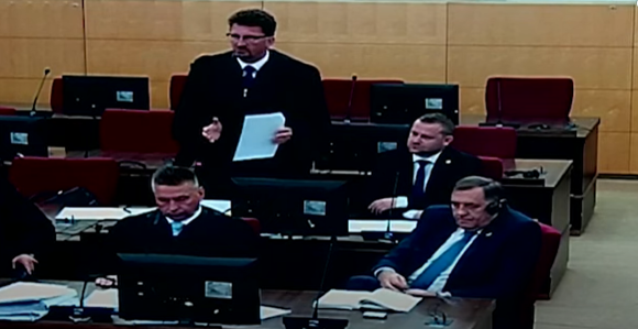 Snimak iz Suda BiH sa ročišta Dodiku i Lukiću (VIDEO)
