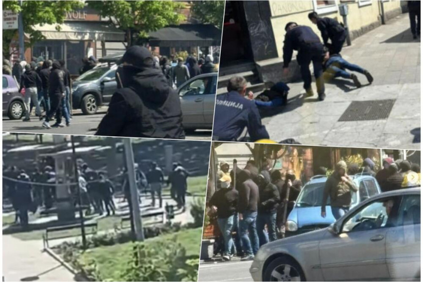 Žestoka tuča navijača pred derbi (VIDEO, FOTO)