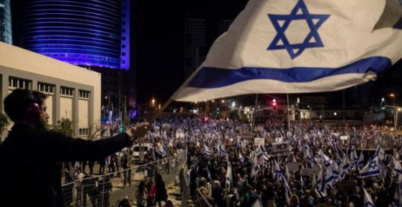 Protest hiljade demonstranata na ulicama Tel Aviva